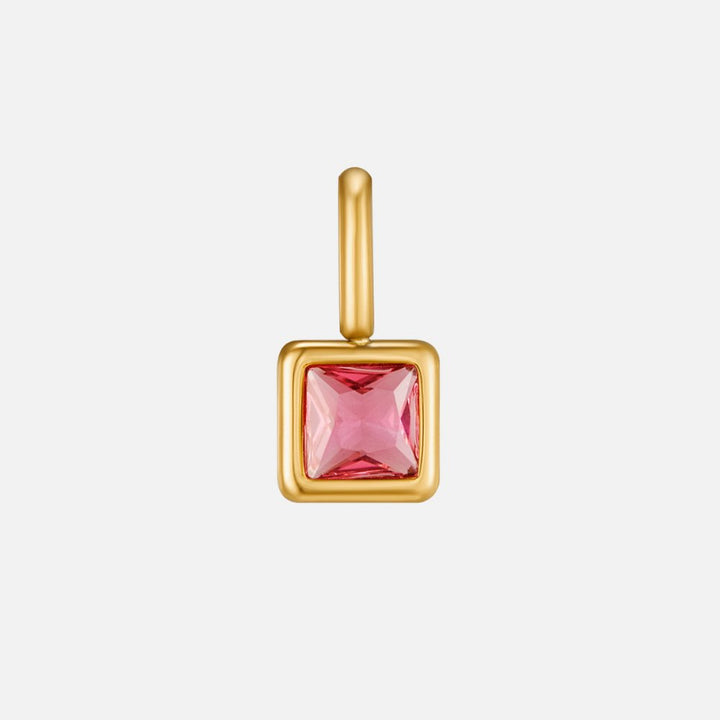 Solara Birthstone Necklace – Ruby