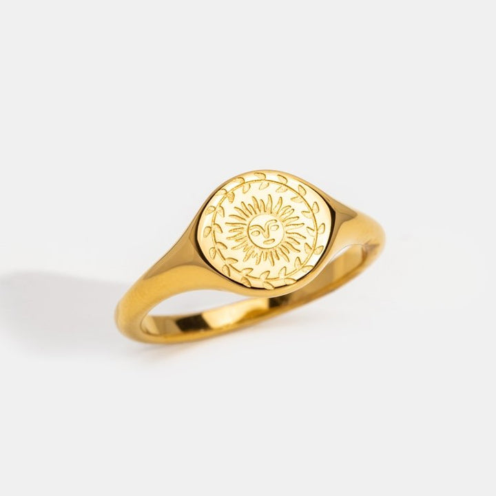Solena Sun Emblem Ring