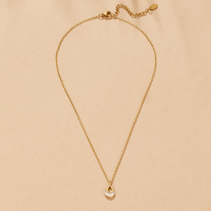 Aurelia White Stone Necklace