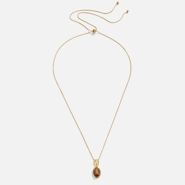 Tigra Stone Slider Necklace