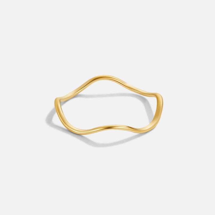 Solara Fluid Wave Ring