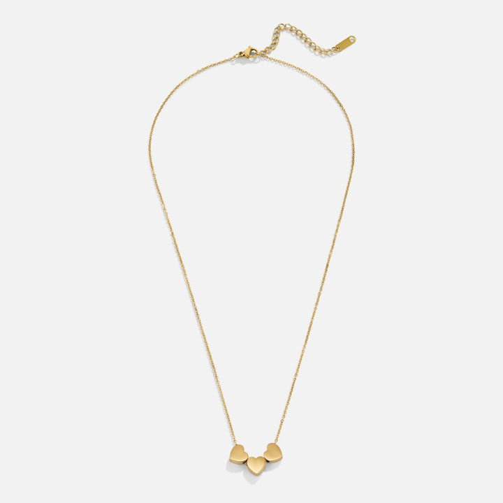 Tria Triple Heart Necklace