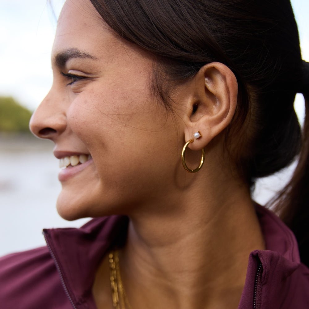 Mila Triple Hoop Set