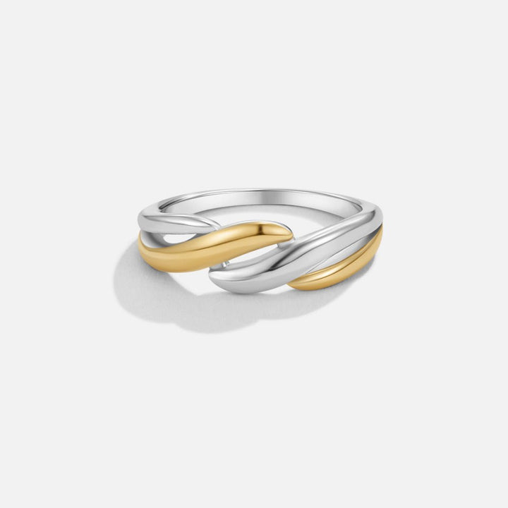 Ella Two-Tone Twist Ring