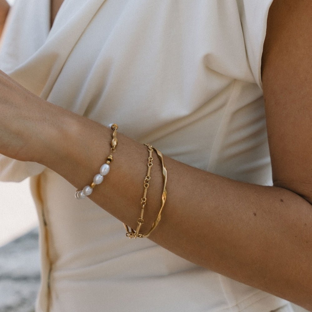 Imari Twisted Cuff Bangle