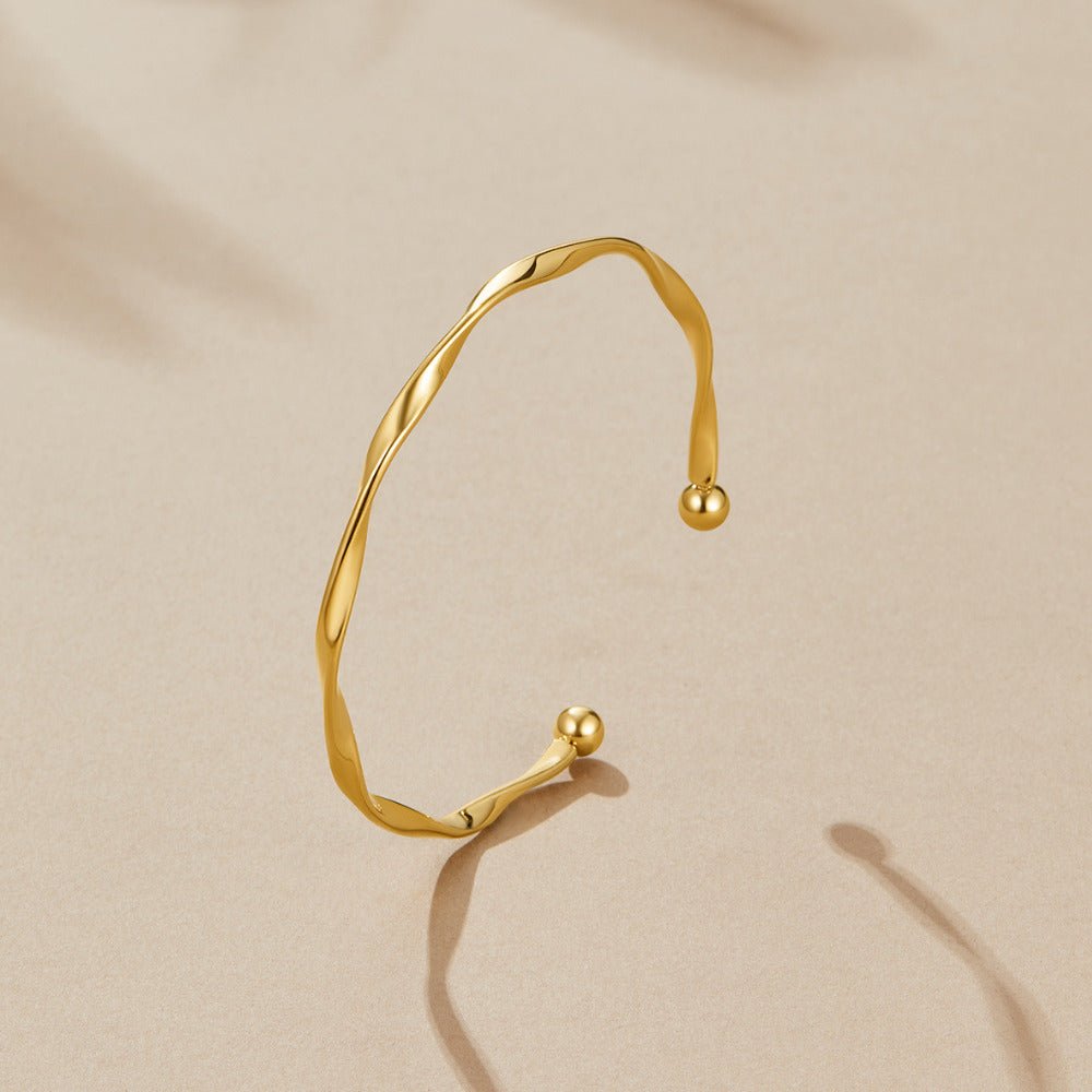 Imari Twisted Cuff Bangle