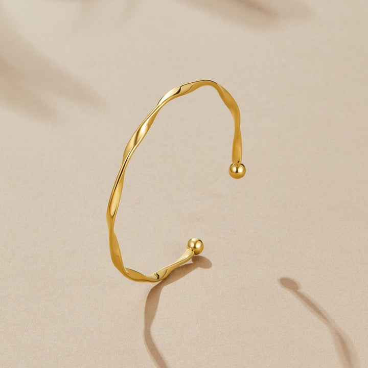 Imari Twisted Cuff Bangle