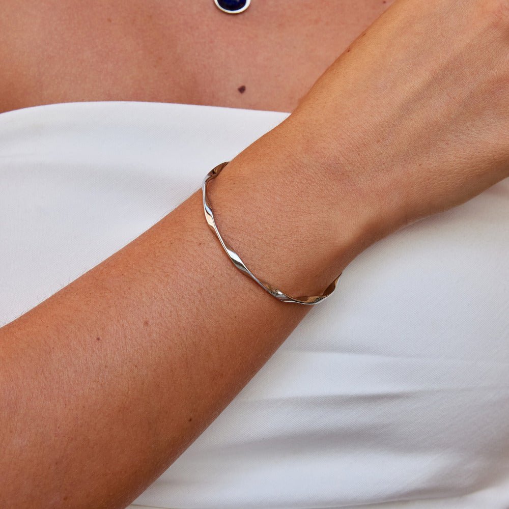 Imari Twisted Cuff Bracelet