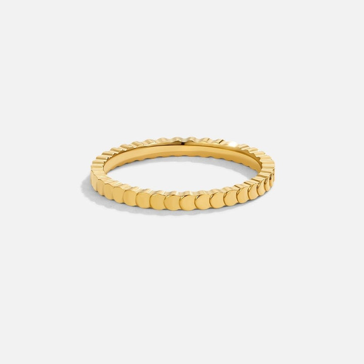 Ravena Textured Gold Ring
