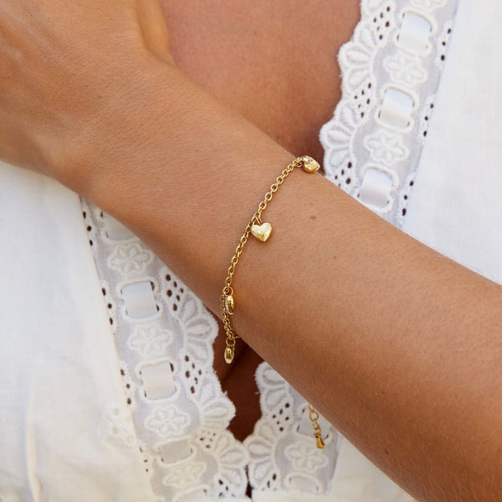 Rosalie Vintage Heart Bracelet