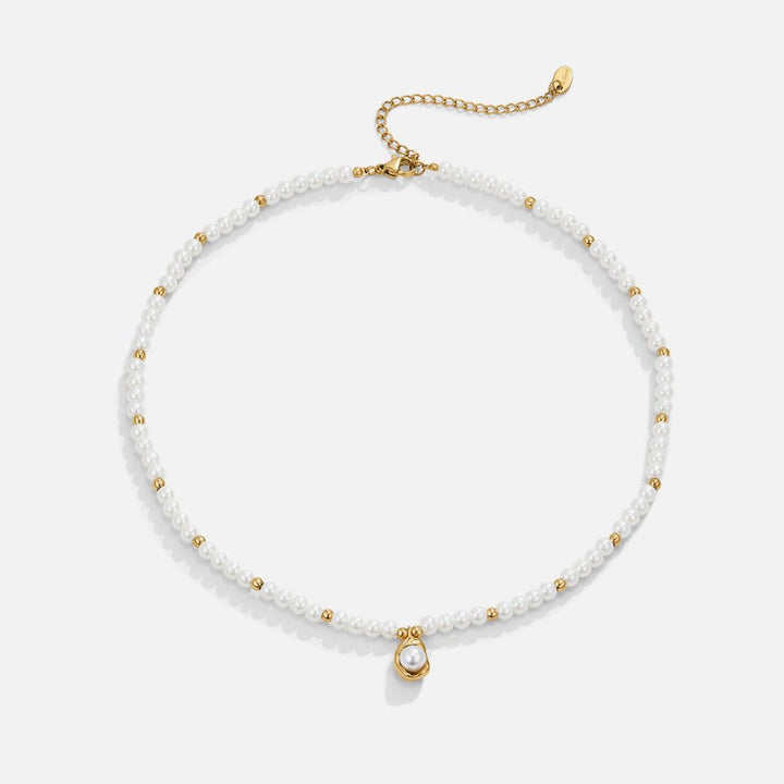 Vivienne Pearl Charm Necklace
